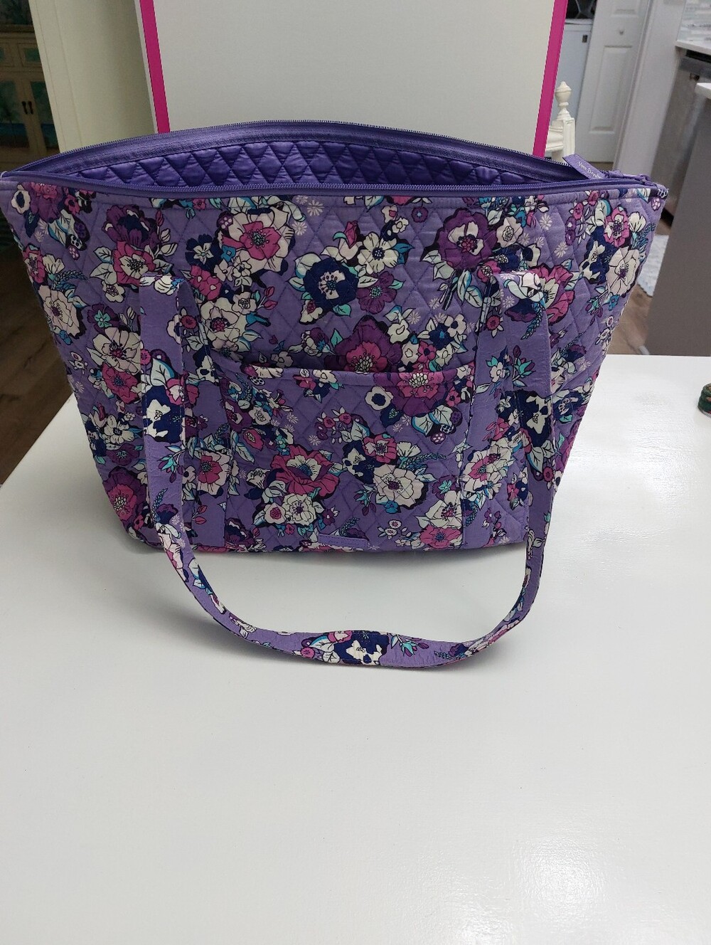 Vera Bradley Miller Tote Enchanted Garden NWOT